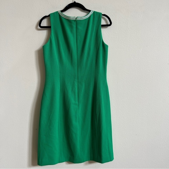 Pappagallo Womens The Amaya V Neck Shift Dress Green Size 8 - Picture 4 of 4